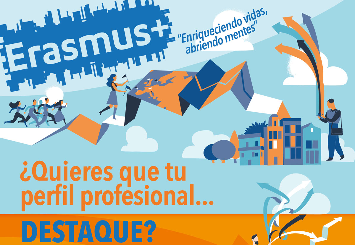 Becas Erasmus+ de prácticas para quienes cursan certificados de profesionalidad